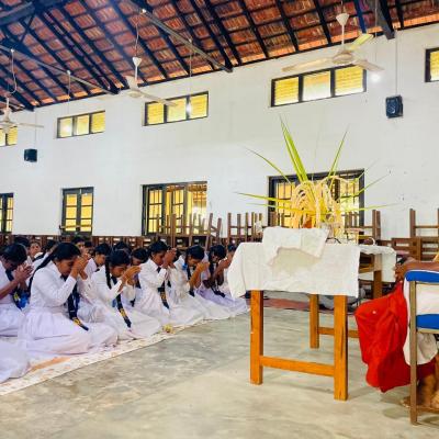 සා.පෙල සිසුන් සඳහා ආශිර්වාද පූජාව - 2025